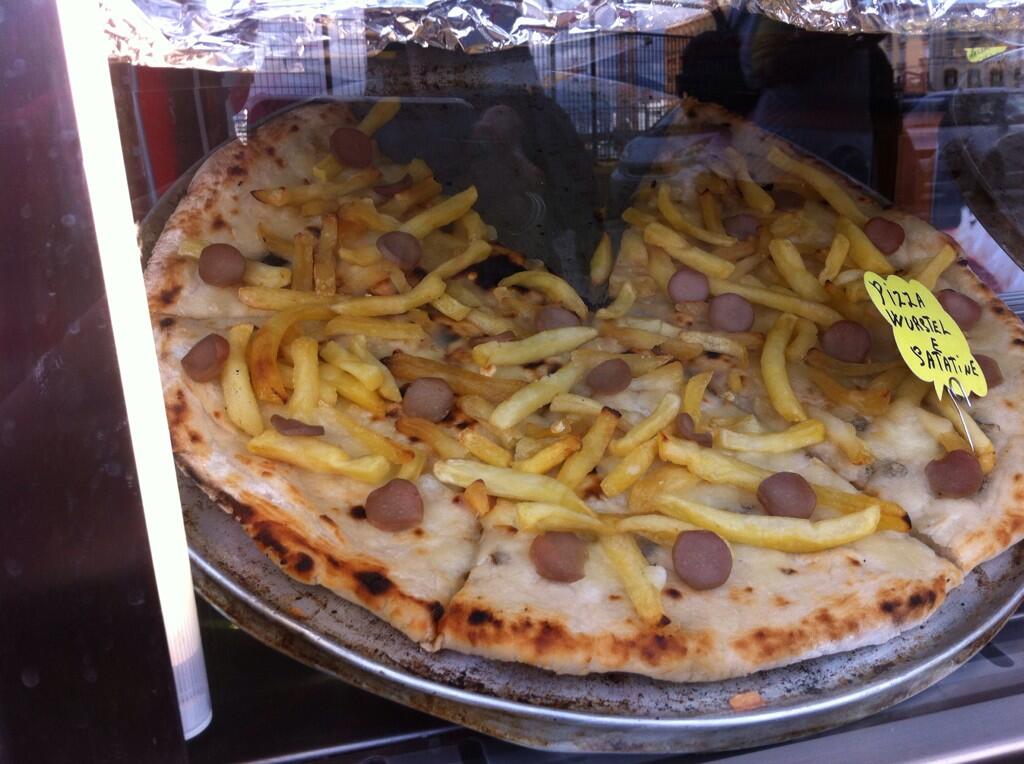 Sausage & Chips Pizza